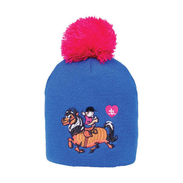 Hy Kids Thelwell Collection Race Bobble Beanie