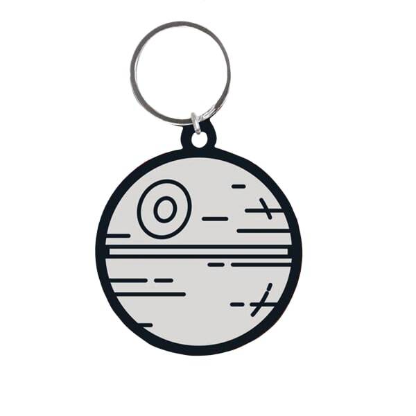 Star Wars Death Star Rubber Keyring