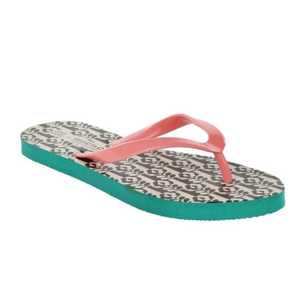 Regatta Womens Orla Kiely Floral Flip Flops (7)