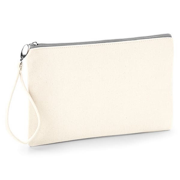 Westford Mill Canvas Wristlet Pouch (26 x 17cm)