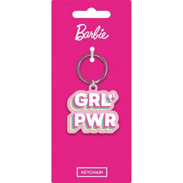 Barbie GRL PWR PVC Keyring