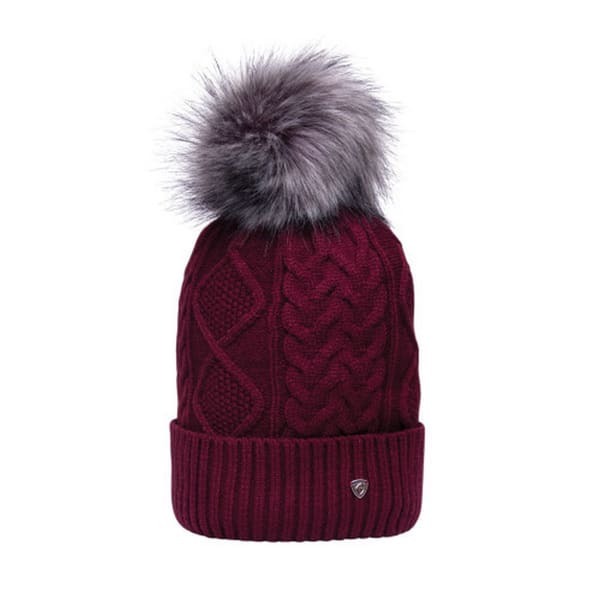 Hy Adult Vanoise Bobble Cable Knit Beanie