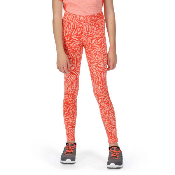 Regatta Kids Atkin II Animal Print Leggings (11-12 Years)