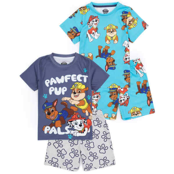 Paw Patrol Boys Short Pyjama Set (Pack Of 2) (3-4 Years)