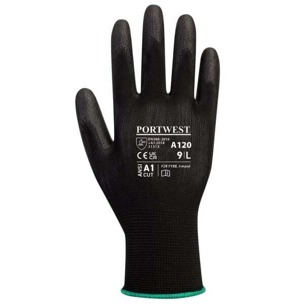 Portwest Adult PU Palm Gloves (9)