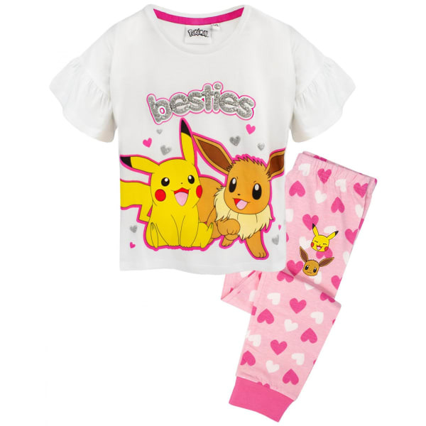 Pokemon Girls Besties Long Pyjama Set (11-12 Years)