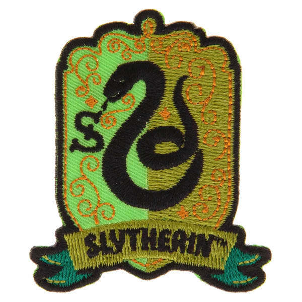 Harry Potter Slytherin Iron On Patch