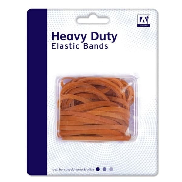 A Star Heavy Duty Elastic Bands (50g)