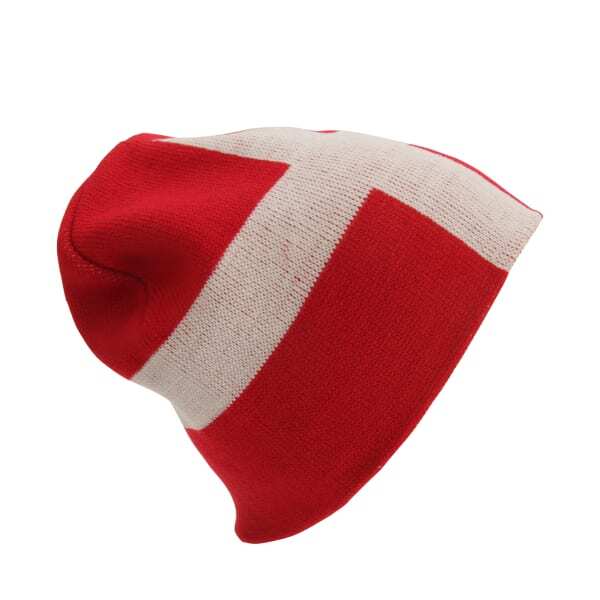 Unisex Denmark Flag Design Winter Beanie Hat