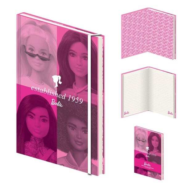 Barbie Established 1959 A5 Composition Notebook