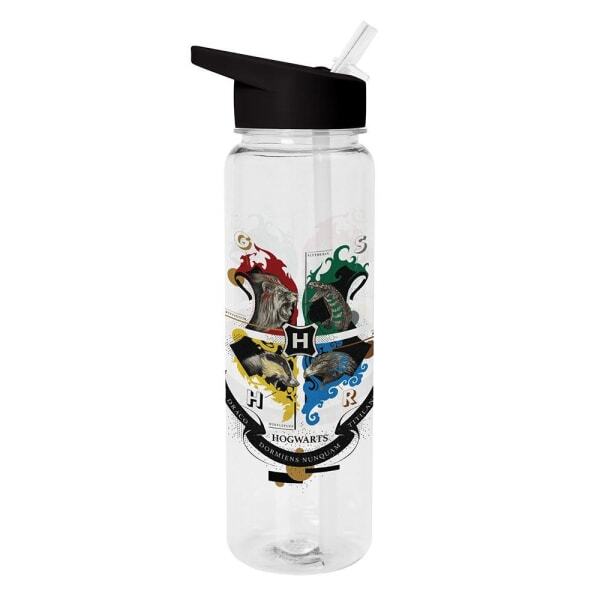 Harry Potter Hogwarts Crest Plastic Bottle