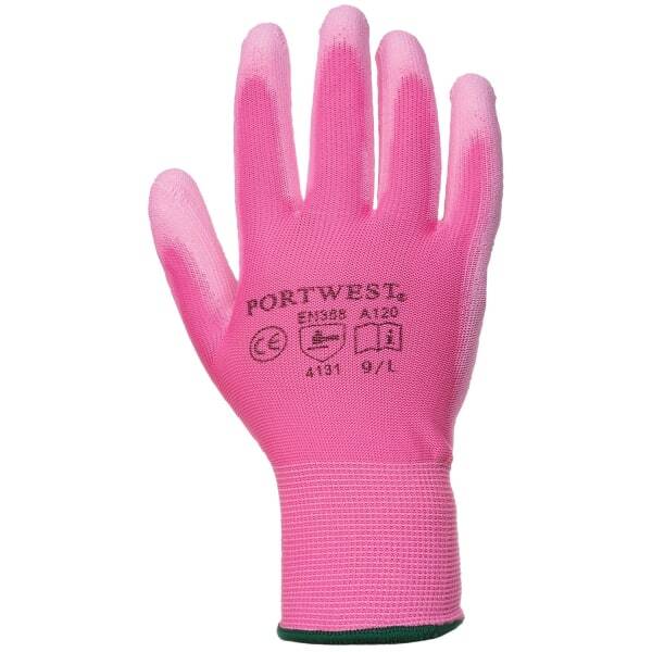 Portwest PU Palm Coated Gloves (A120) / Workwear (M)