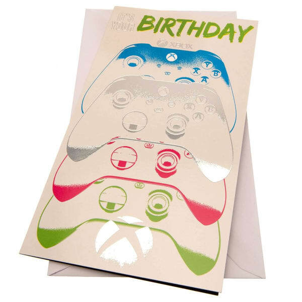 Xbox Game Controller Birthday Card