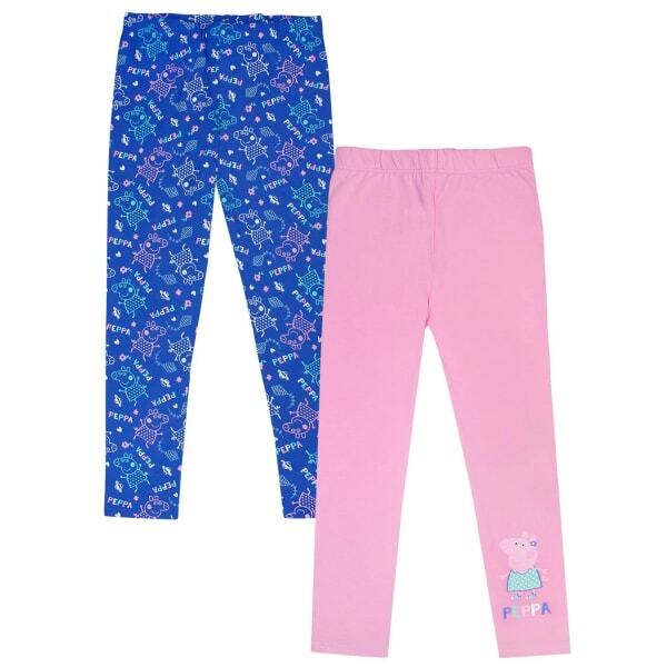 Peppa Pig Girls Leggings (Pack of 2) (12-18 Months)