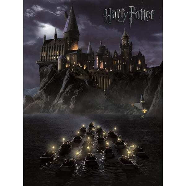 Harry Potter Hogwarts Canvas Print (50cm x 40cm)