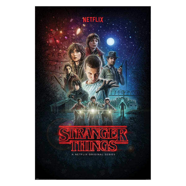 Stranger Things One Sheet Canvas Print (60cm x 80cm)