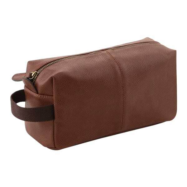 Quadra NuHide Faux Leather Washbag (Pack of 2)