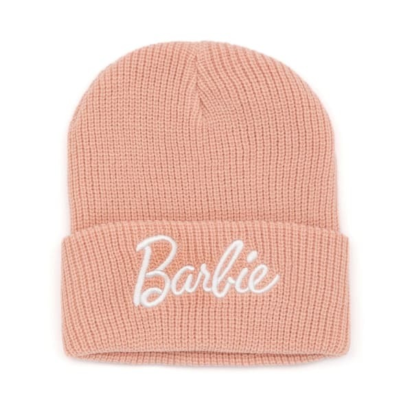 Barbie Womens Embroidered Logo Beanie