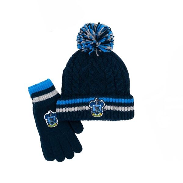 Harry Potter Kids Ravenclaw Hat And Gloves Set