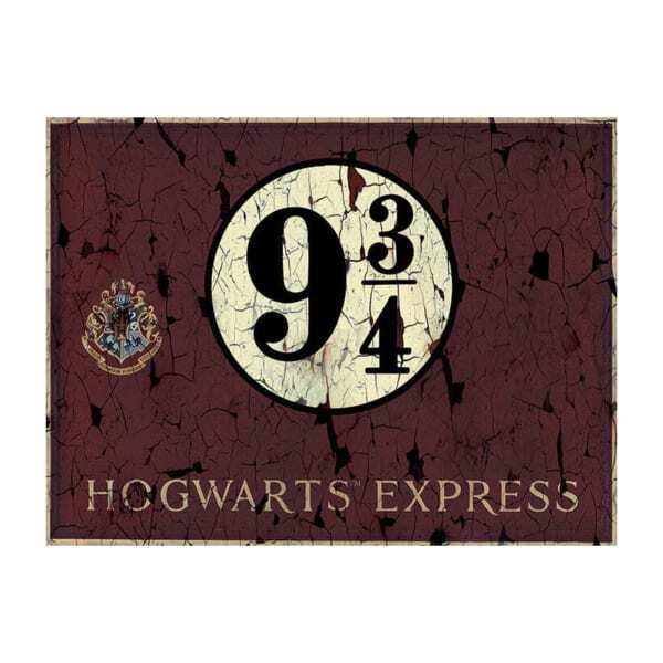 Harry Potter Platform 9 3/4 Canvas Print (50cm x 100cm)