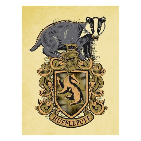 Harry Potter Hufflepuff Canvas Print (80cm x 60cm)