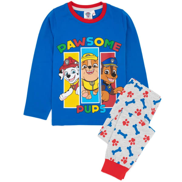 Paw Patrol Kids Long-Sleeved Pyjama Set (2-3 Years)