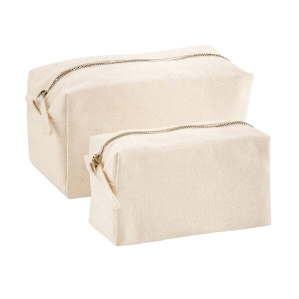 Westford Mill Canvas Toiletry Bag (7cm x 17cm x 9cm)