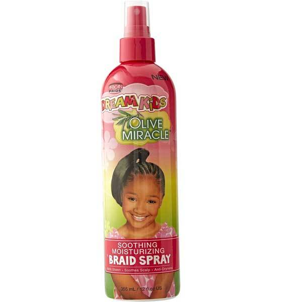 African Pride Dream Kids Soothing Moisturizing Braid Spray