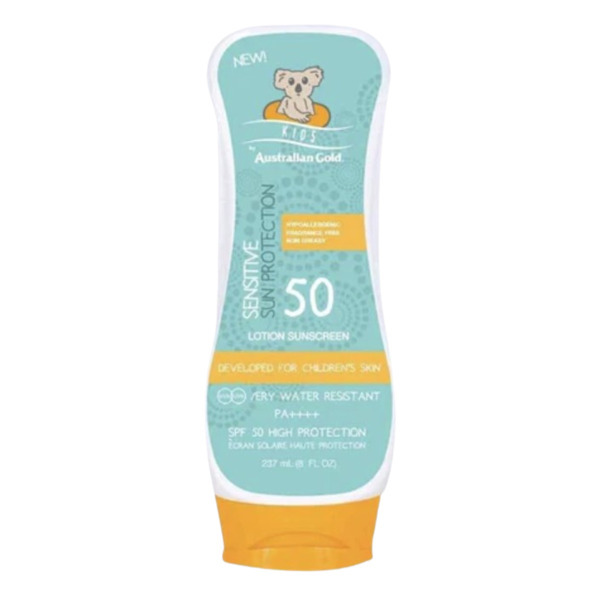 Australian Gold Sunscreen Sun Lotion Kids SPF 50 237ml