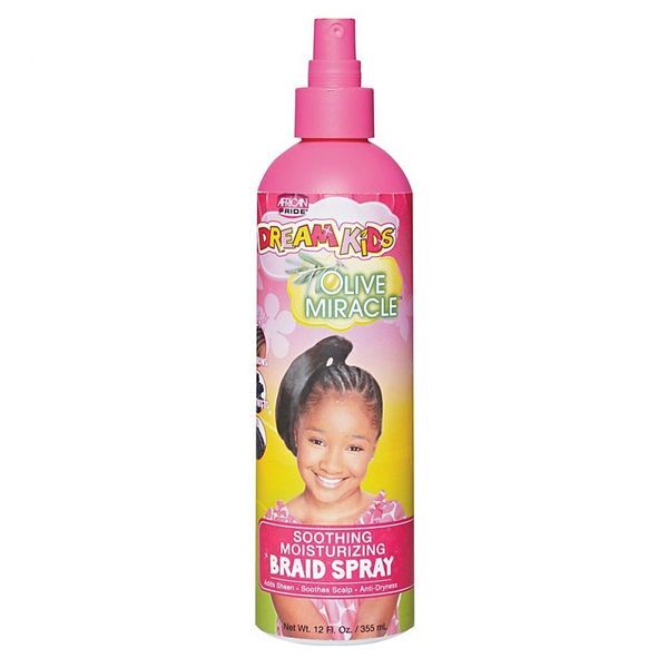 African Pride Dream Kids Soothing Moisturizing Braid Spray -