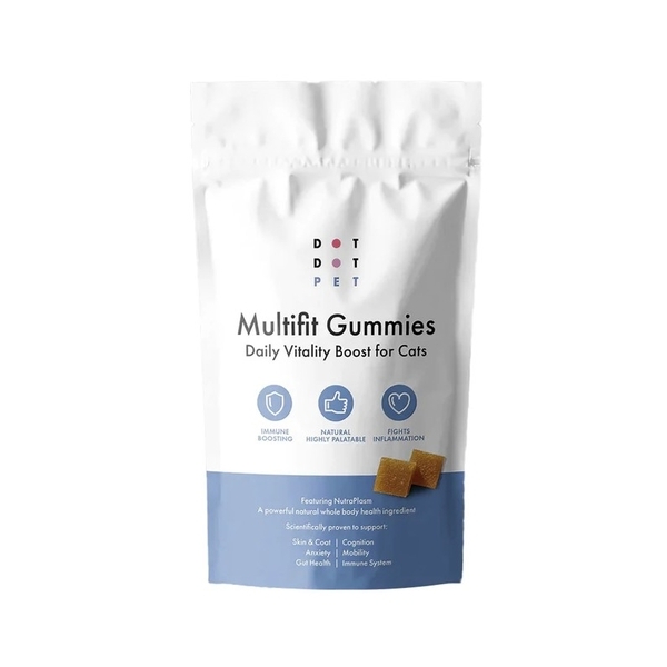 DotDotPet Multifit Gummies Functional Treats Cat  30 Gummies