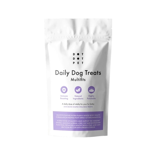 DotDotPet Multifit Dog Functional Treats 60 Mini Bones