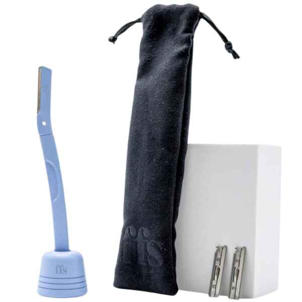 FFS Beauty Dermaplaning Facial Kit + Stand (Ocean Blue)