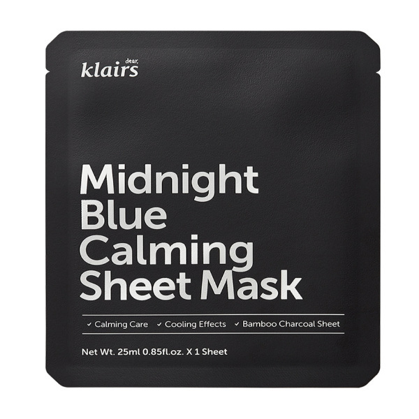 Dear Klairs Midnight Blue Calming Sheet Mask