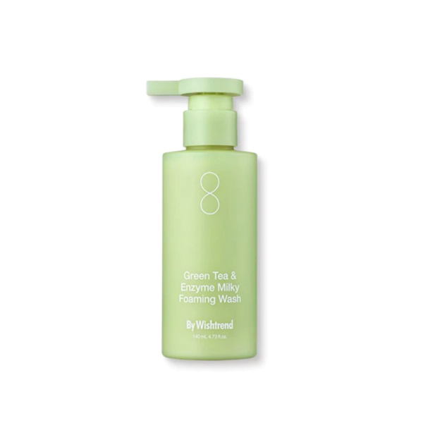 By Wishtrend Green Tea & Enzyme Milky Foaming Wash