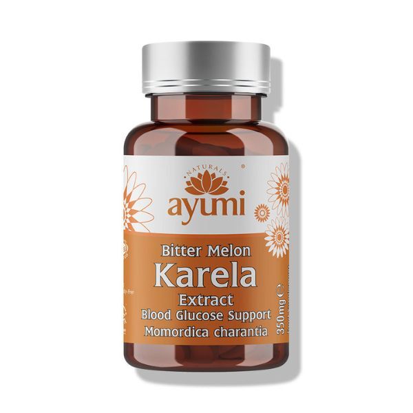 Ayumi Naturals Bitter Melon Karela Vegan Capsules 60ct