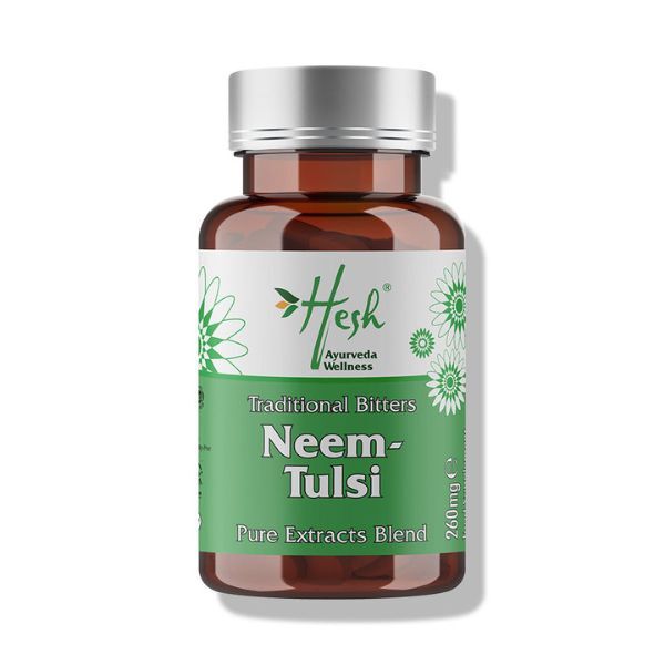 Hesh Neem & Tulsi Vegan Capsules 60ct