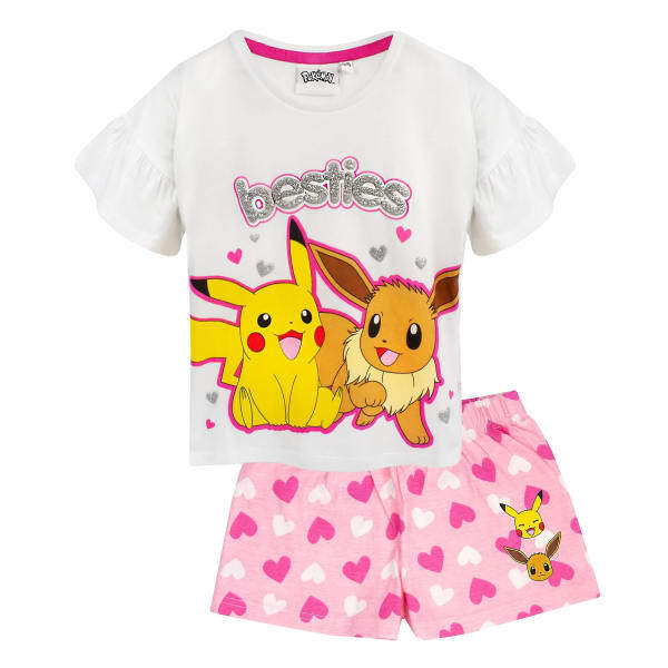 Pokemon Girls Pikachu & Eevee Pyjama Set (11-12 Years)