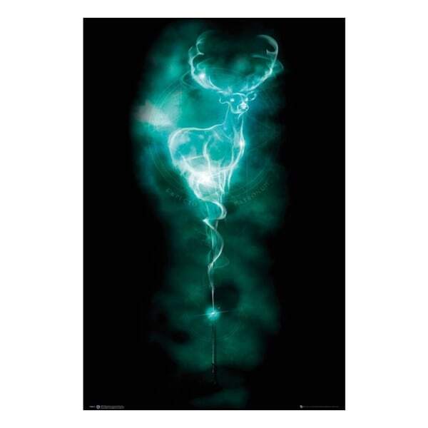 Harry Potter Expecto Patronum Stag Canvas (50cm x 100cm)