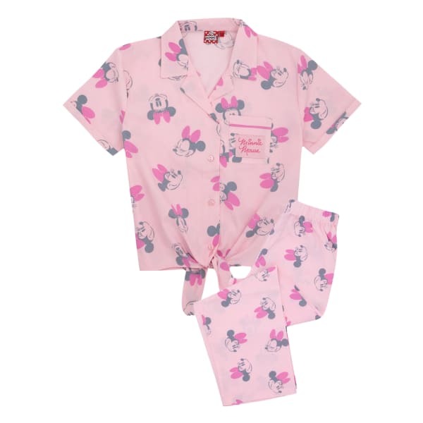 Disney Girls Minnie Mouse Pyjama Set (7-8 Years)