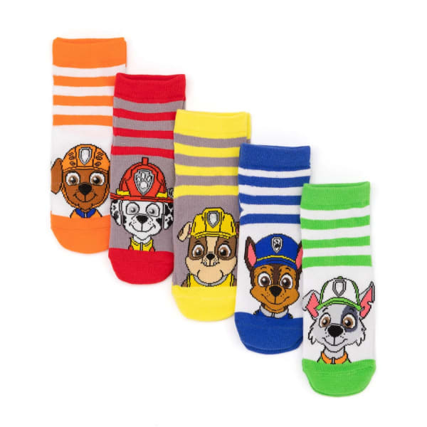 Paw Patrol Kids Socks (Pack of 5) (6 -8.5)