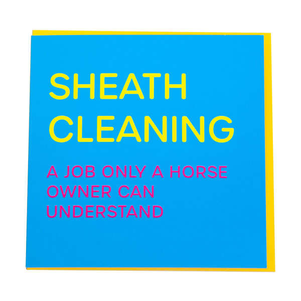 Gubblecote Sheath Cleaning Card