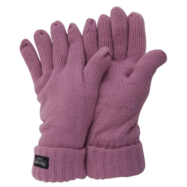 FLOSO Ladies/Womens Winter Knitted Gloves (3M 40g)