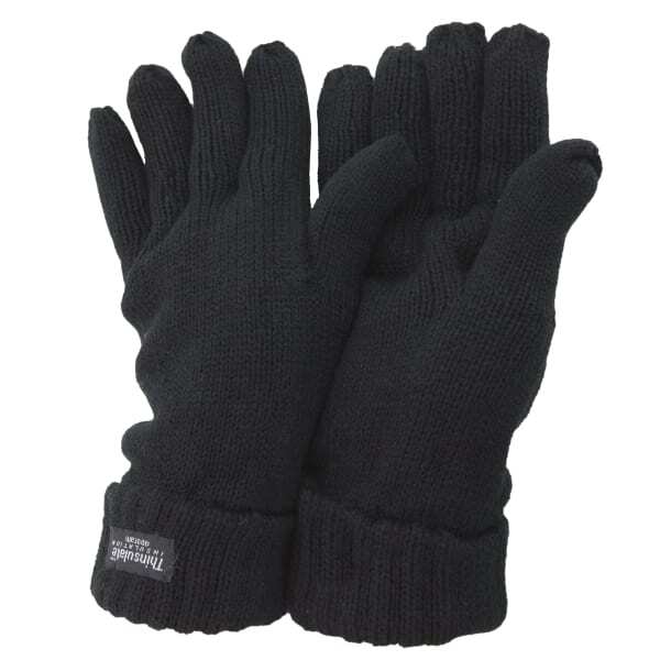 FLOSO Ladies/Womens Winter Knitted Gloves (3M 40g)