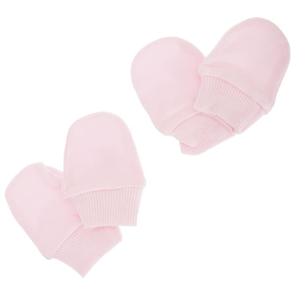 Baby Newborn Elasticated Scratch Mittens (Pack Of 2 Pairs)