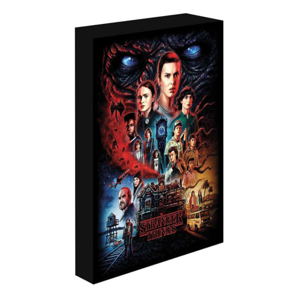 Stranger Things Vecna Light Up Canvas (40cm x 30cm)