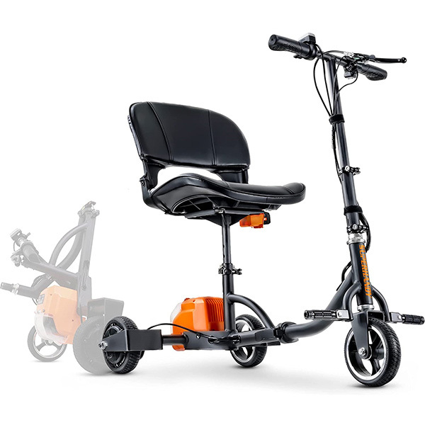 SuperHandy 3 Wheel Folding Mobility Scooter