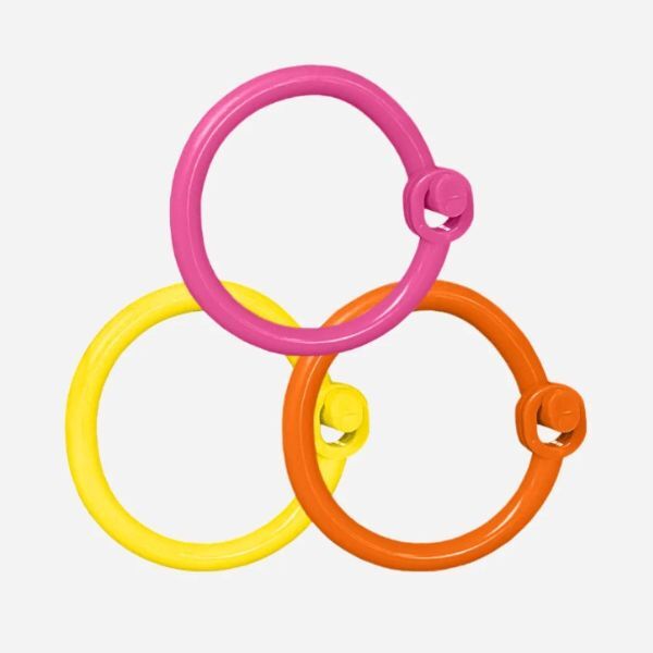 LUMI Set of 3 Colourful Clips