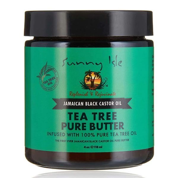 Sunny Isle Jamaican Black Castor Oil Pure Butter With Tea Tr