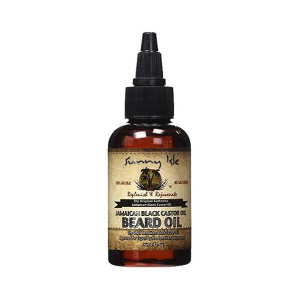 Sunny Isle Jamaican Black Castor Oil Beard Oil - 2oz